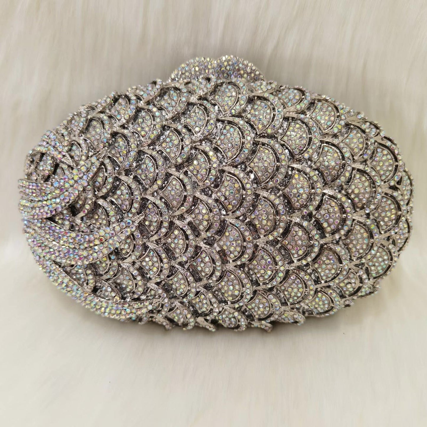 32 2023 New Design Women Cluth Ladies Crystal Evening Bags Two Side Bag Wedding Clutch Purse for Party