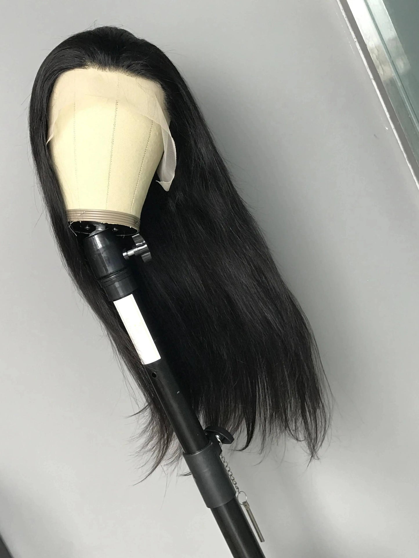 32 Inches / ST Already Made Human Hair Wigs,Transparent 150% 7a Grade Perruques-naturel Cheveux Humain,13*4 Perruques Lace Front
