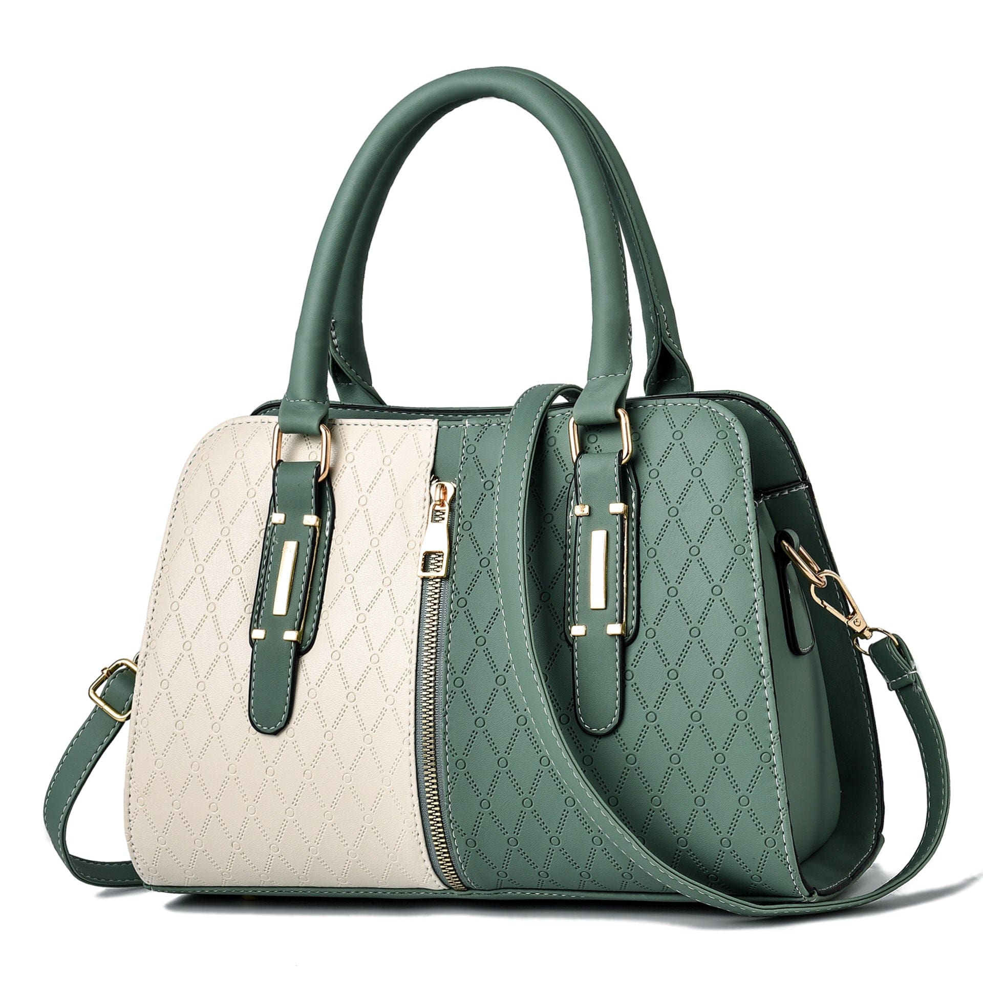 32x14x21cm / 1 European and American PU leather large capacity single shoulder crossbody hand bag