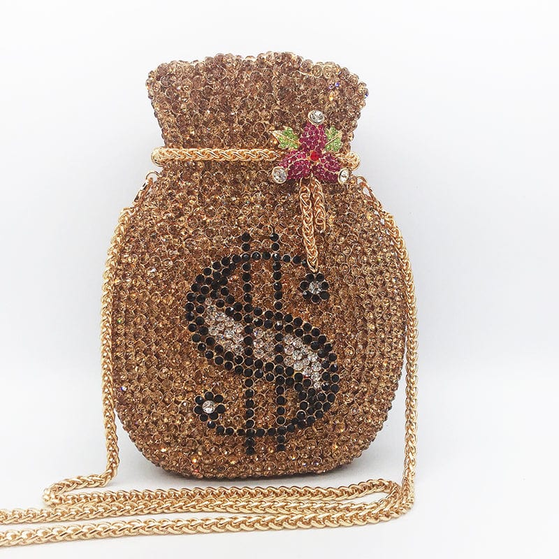 33 Drop Shipping bolsos mujer sacos Lady Luxury Bling Crystal Diamond Handbag Purse Ice Cream Evening Bag Women Rhinestone Clutch