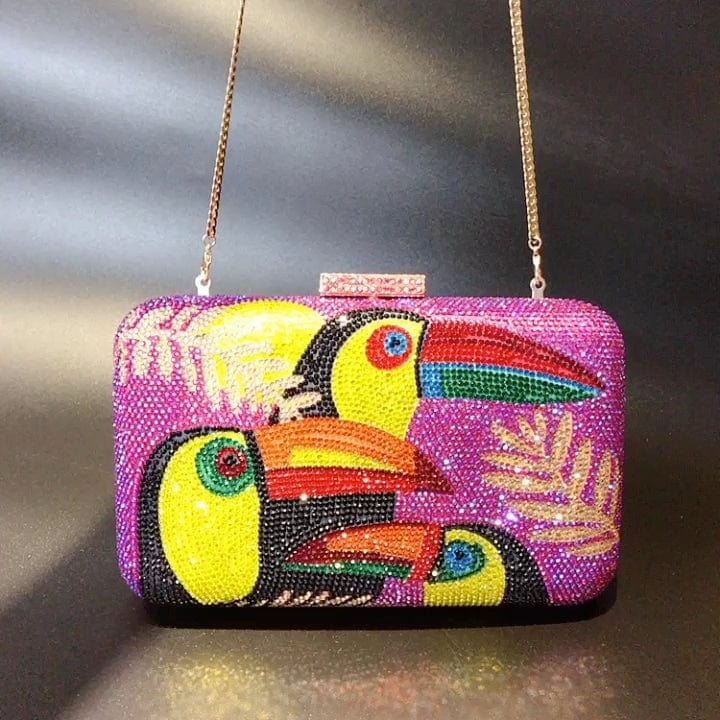 36 Drop Shipping bolsos mujer sacos Lady Luxury Bling Crystal Diamond Handbag Purse Ice Cream Evening Bag Women Rhinestone Clutch