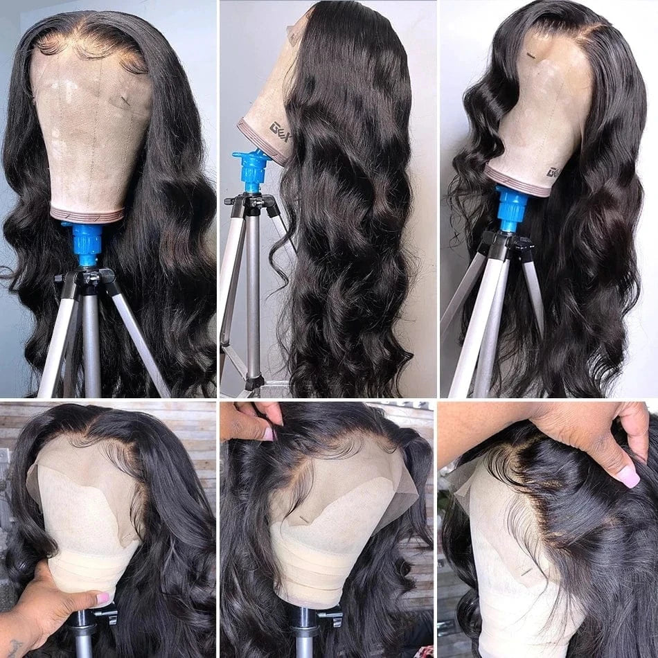 360 HD Transparent Lace Brazilian Body Wave Wig