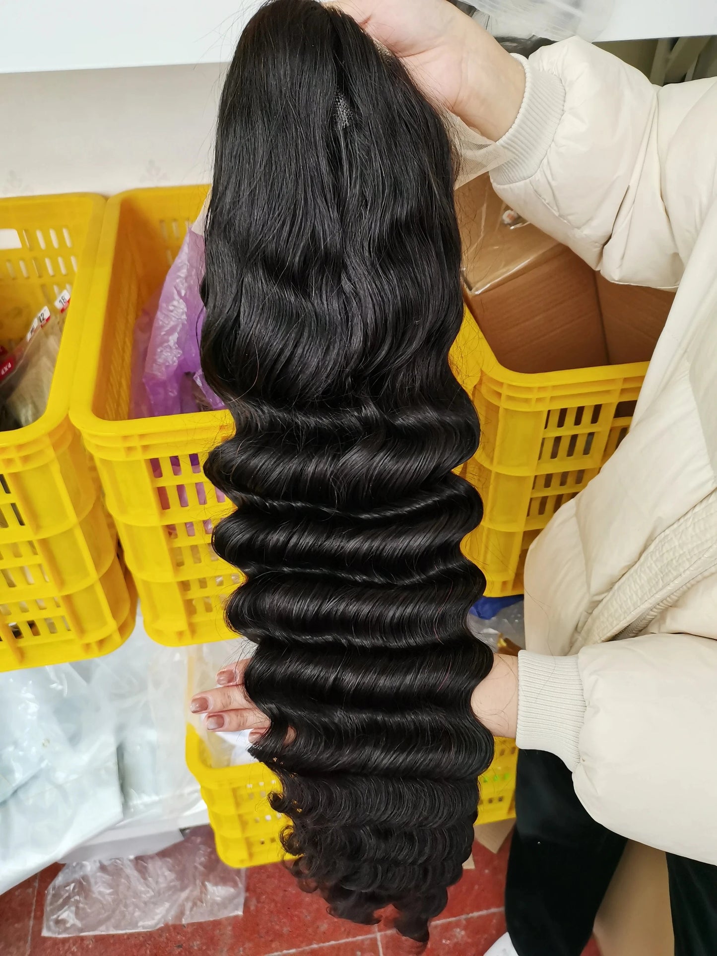 360 HD Transparent Lace Brazilian Body Wave Wig