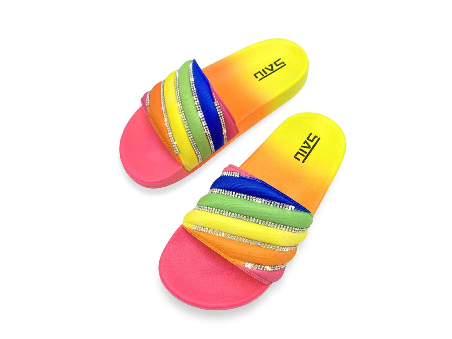 38 / rose Dropshipping shoes women sandals colorful printed outdoor slipper sandals