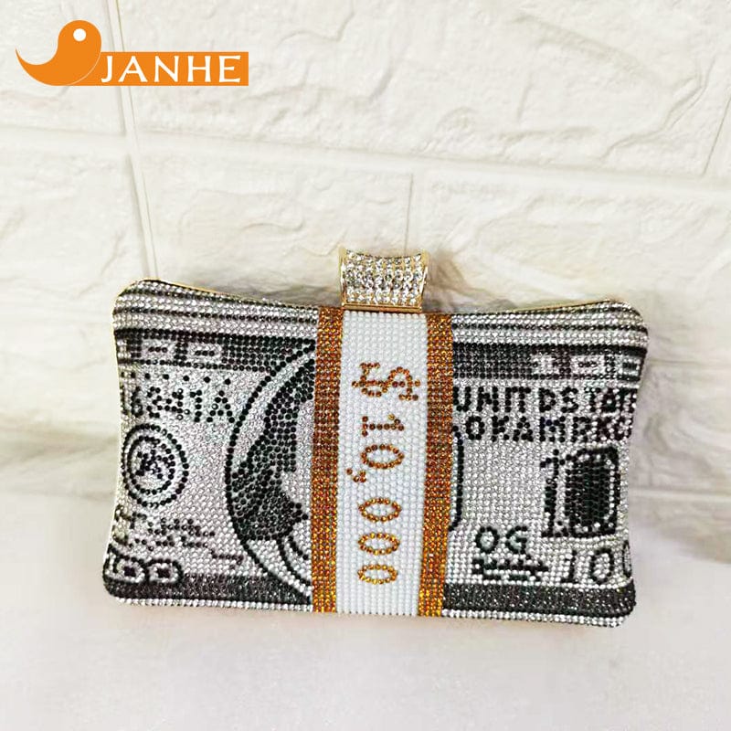 39 Drop Shipping bolsos mujer sacos Lady Luxury Bling Crystal Diamond Handbag Purse Ice Cream Evening Bag Women Rhinestone Clutch