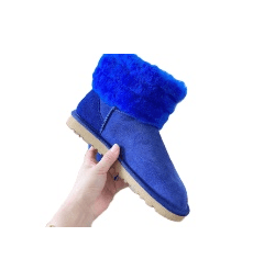 4 / JM-3 High quality winter must have women men kids size support make logo sheepskin wool on the boot shoes