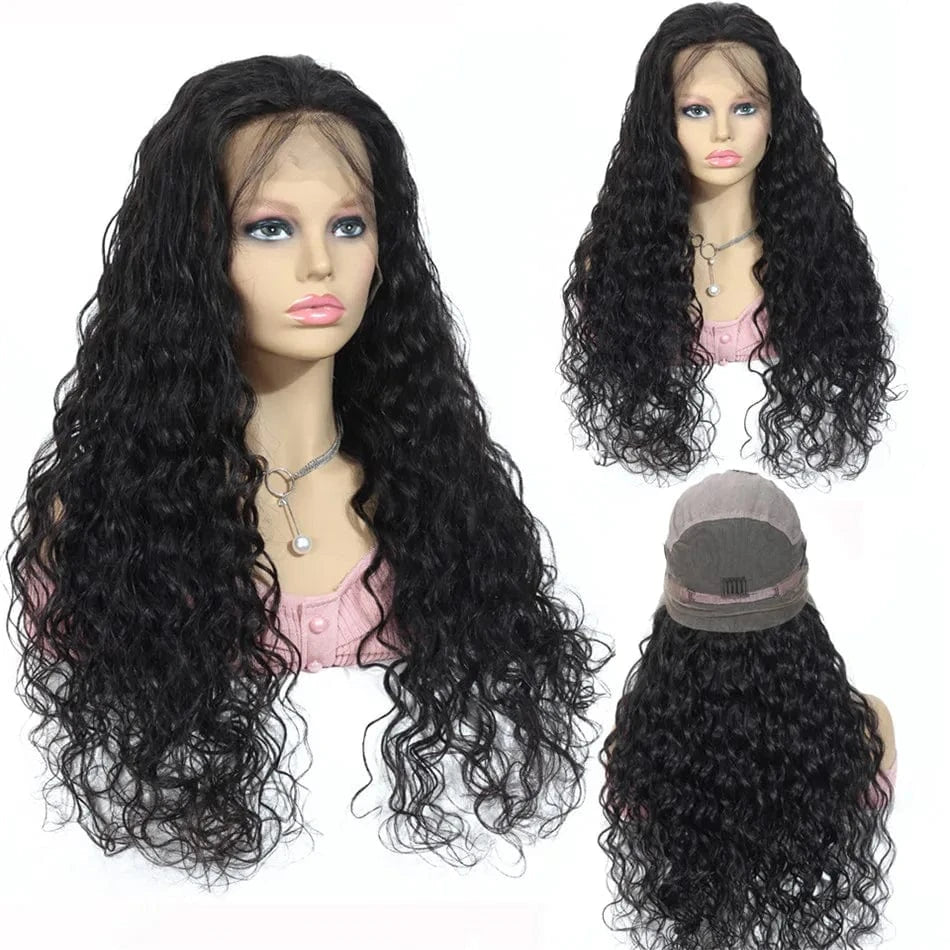 40 Inches / water wave wig Wholesale Short Bob Wigs Human Hair Vendors Kinky Curly Lace Front Wigs Human Hair Full HD Lace Frontal Wigs For Black Women