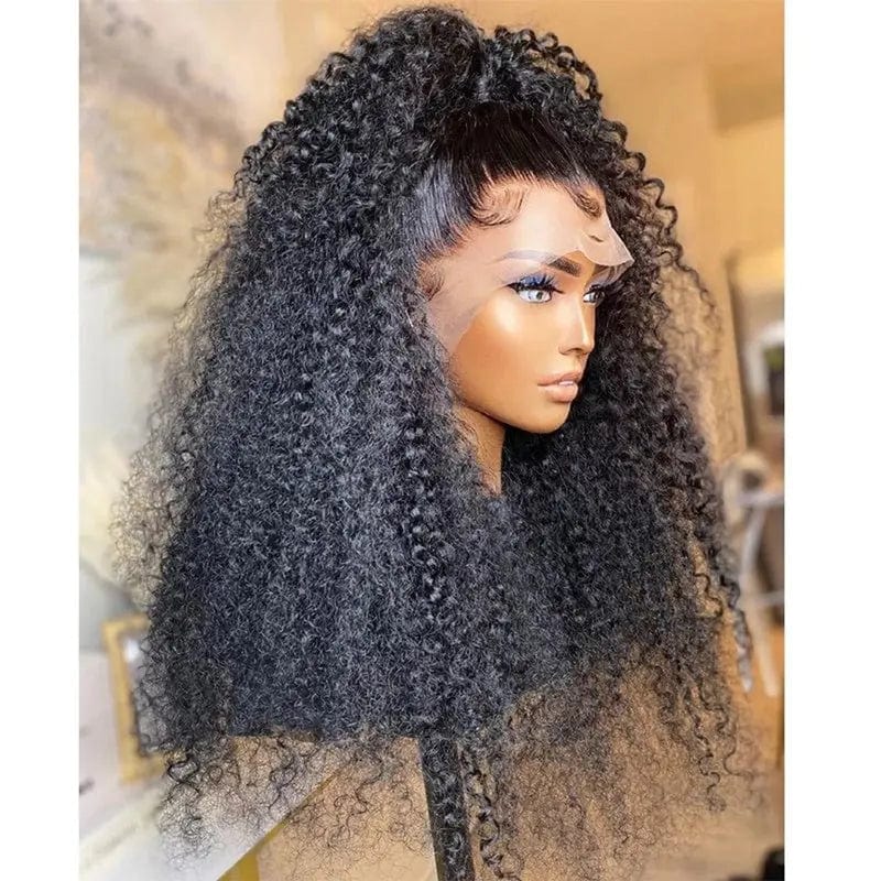400% High Density Natural Black Color Afro Wig