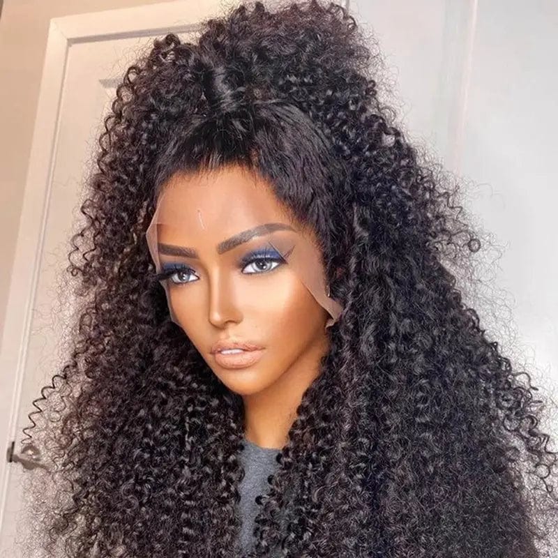400% High Density Natural Black Color Afro Wig
