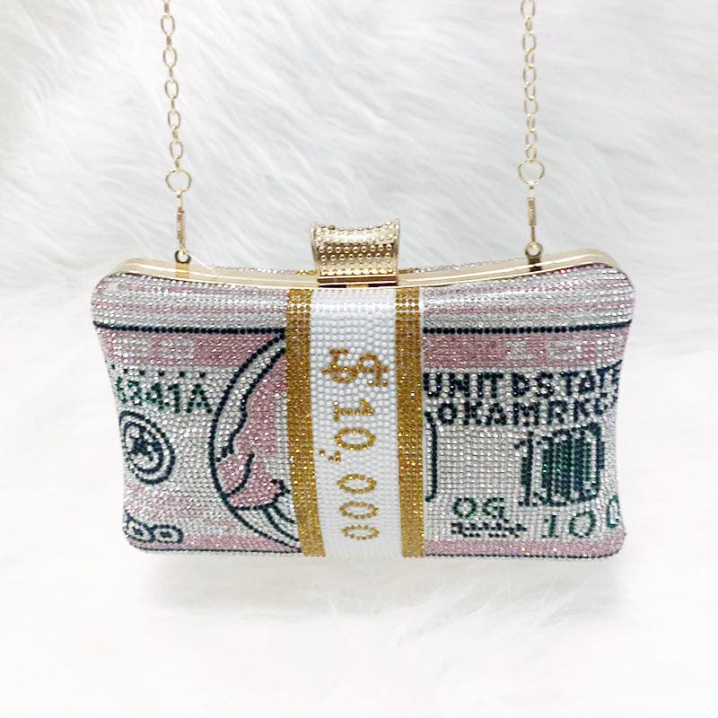 41 Drop Shipping bolsos mujer sacos Lady Luxury Bling Crystal Diamond Handbag Purse Ice Cream Evening Bag Women Rhinestone Clutch