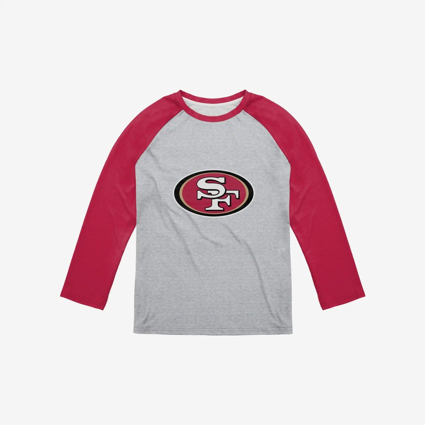5 XL / 49ers high quality custom polyester nfl unisex shirt loose design plus size girl's t shirt o neck women long sleeve casual t shirt