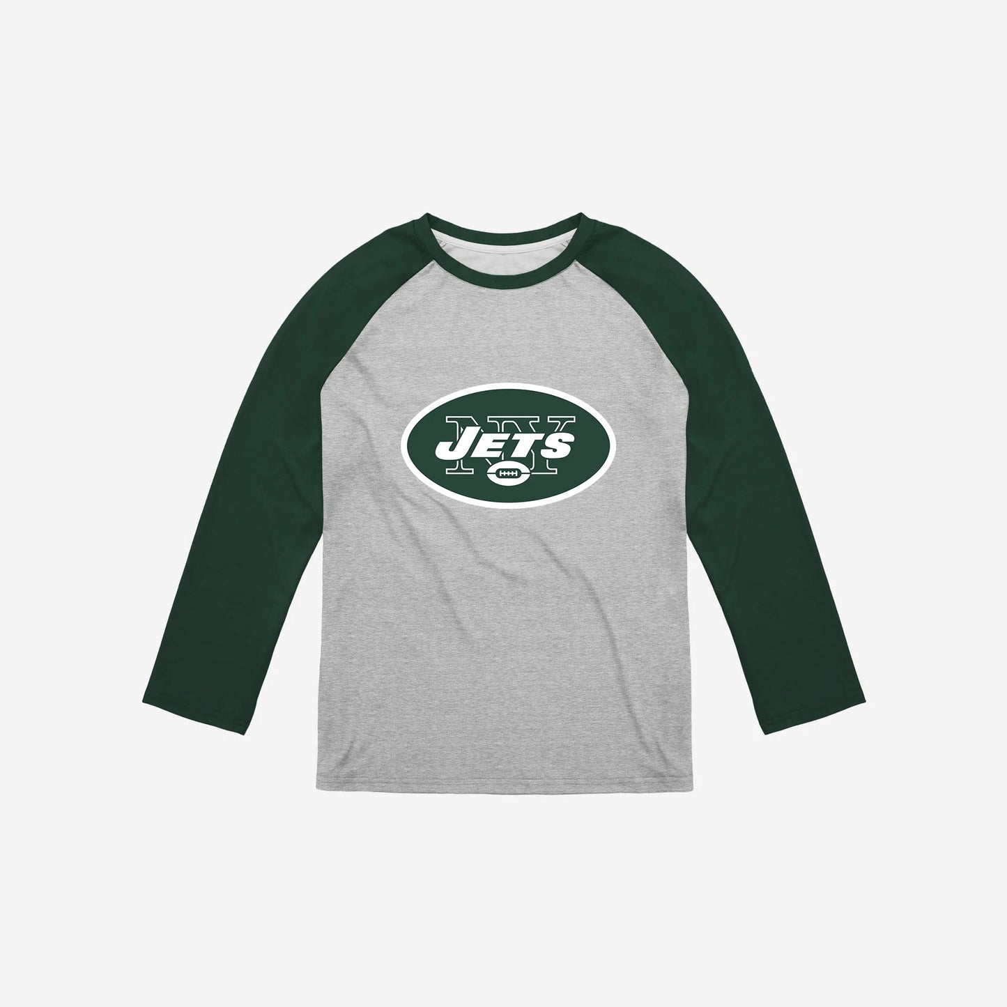 5 XL / jets high quality custom polyester nfl unisex shirt loose design plus size girl's t shirt o neck women long sleeve casual t shirt