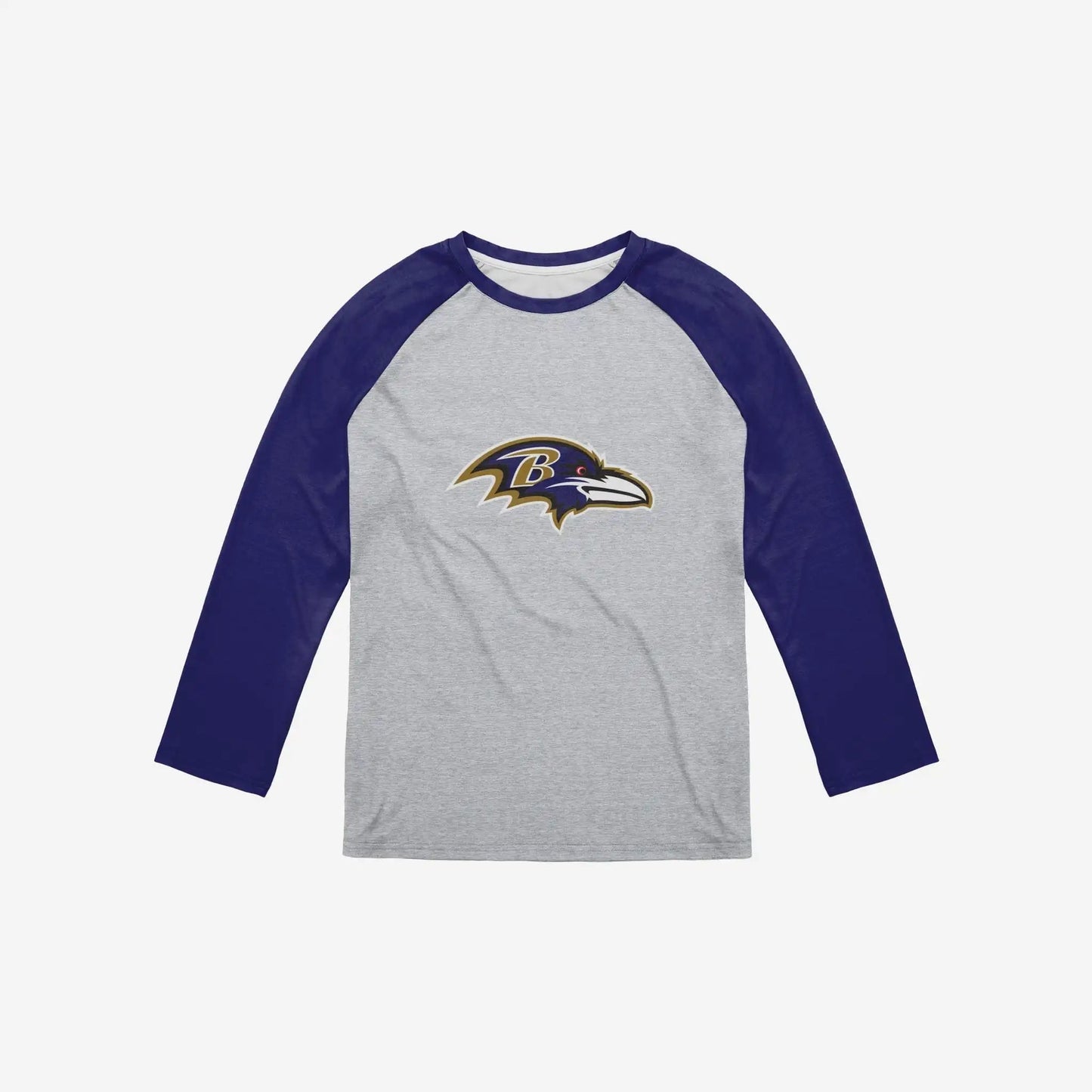 5 XL / ravens high quality custom polyester nfl unisex shirt loose design plus size girl's t shirt o neck women long sleeve casual t shirt