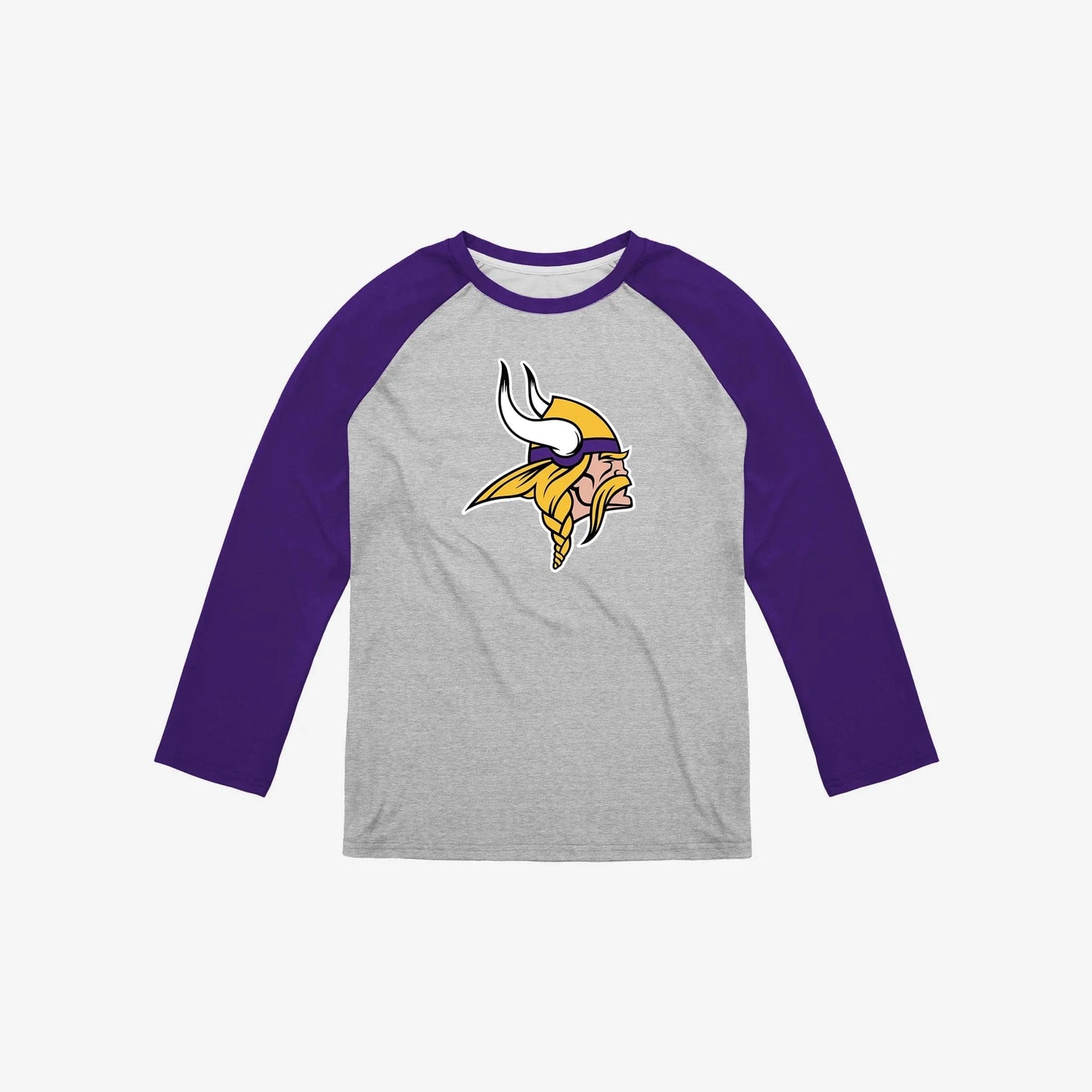 5 XL / vikings high quality custom polyester nfl unisex shirt loose design plus size girl's t shirt o neck women long sleeve casual t shirt