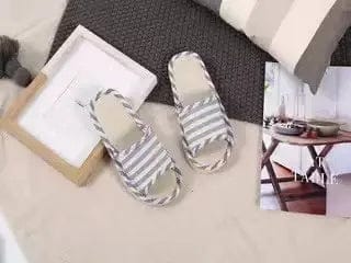 6-7.5 / Blue(women) 2022 New Design Amazon Autumn Winter Custom women open toe chinese bedroom slippers for woman and ladies