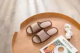 6-7.5 / deep coffee(neutral) 2022 New Design Amazon Autumn Winter Custom women open toe chinese bedroom slippers for woman and ladies