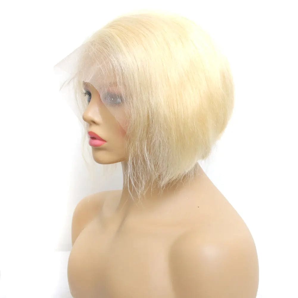 6 Inches / 613 Color Pixie human hair wig brazilian