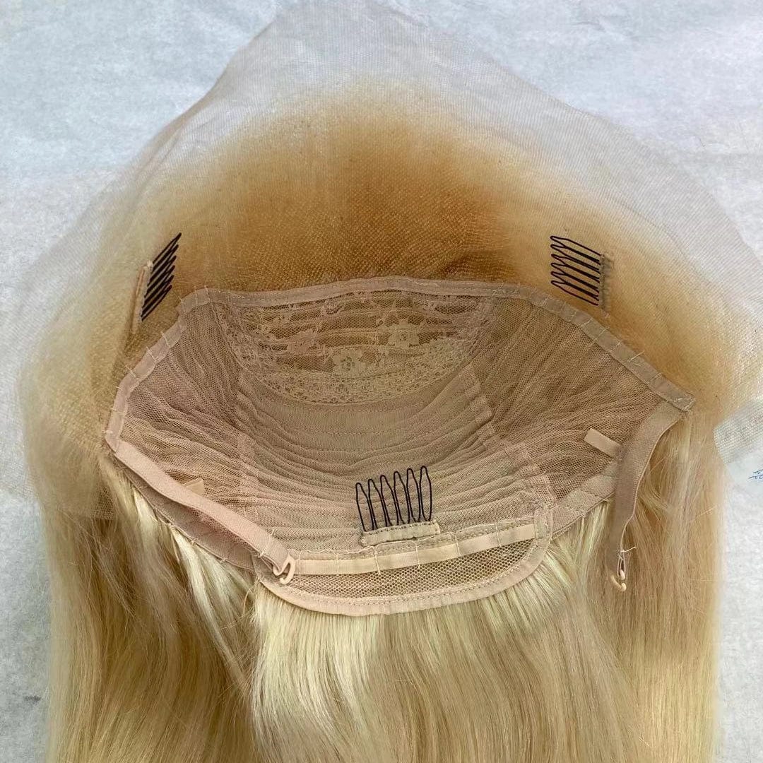 613 blonde HD Lace Frontal Wig straight and body wave blonde hair pre plucked HD Lace WIG 613 human hair wig