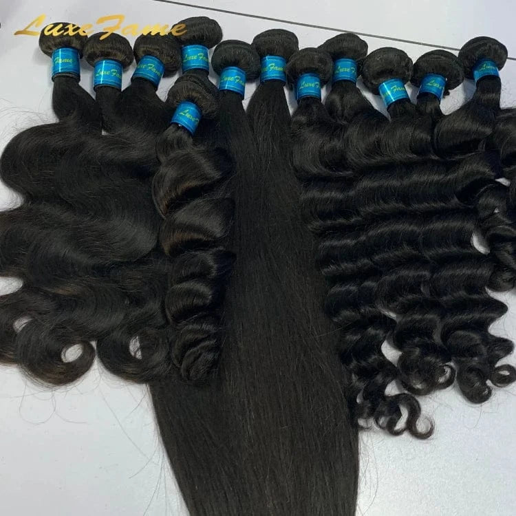 7 By 7 Bonne Straight With Hd Closure,Cheveux Semi Natuel Avec Closure,Invisible Lace Frontal Closure Natural