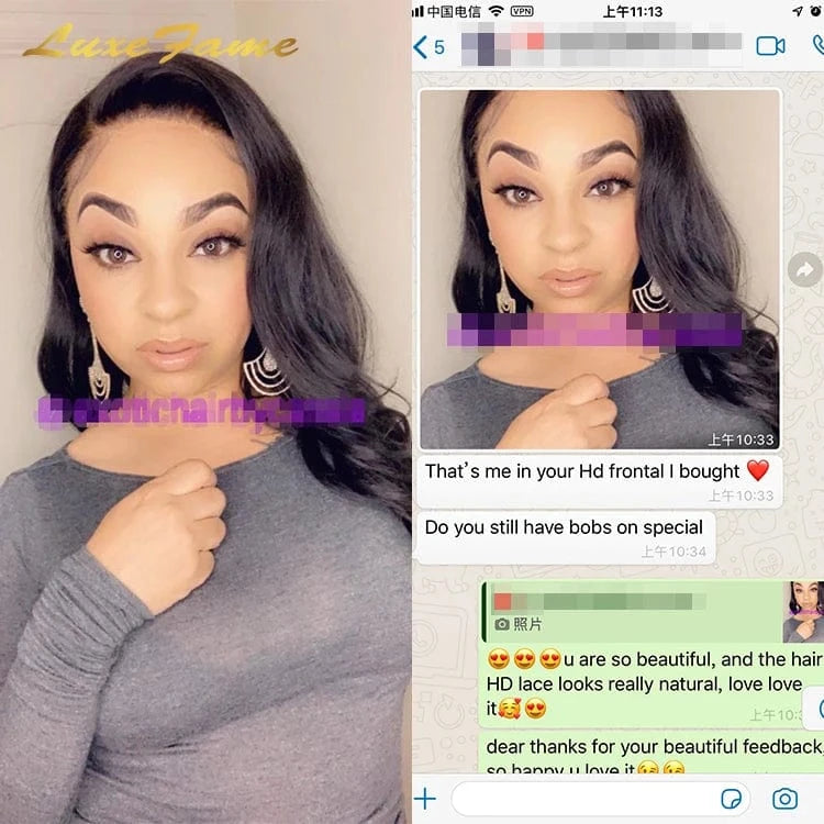 7 By 7 Bonne Straight With Hd Closure,Cheveux Semi Natuel Avec Closure,Invisible Lace Frontal Closure Natural