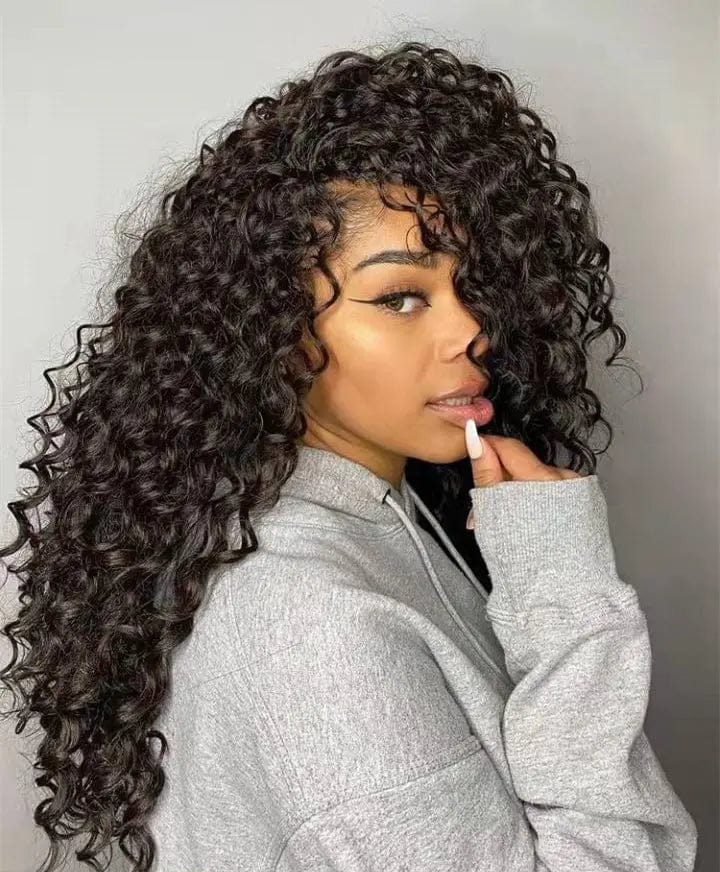 8 Inches / 180% density Allure Romance 180% Density Deep Wave Natural Color