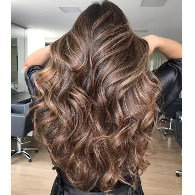 8 Inches / Wig 7 Full Medium Density 1B Blonde Balayage Color Body Wave Virgin Cuticle Human Hair HD Swiss Lace Front Wigs
