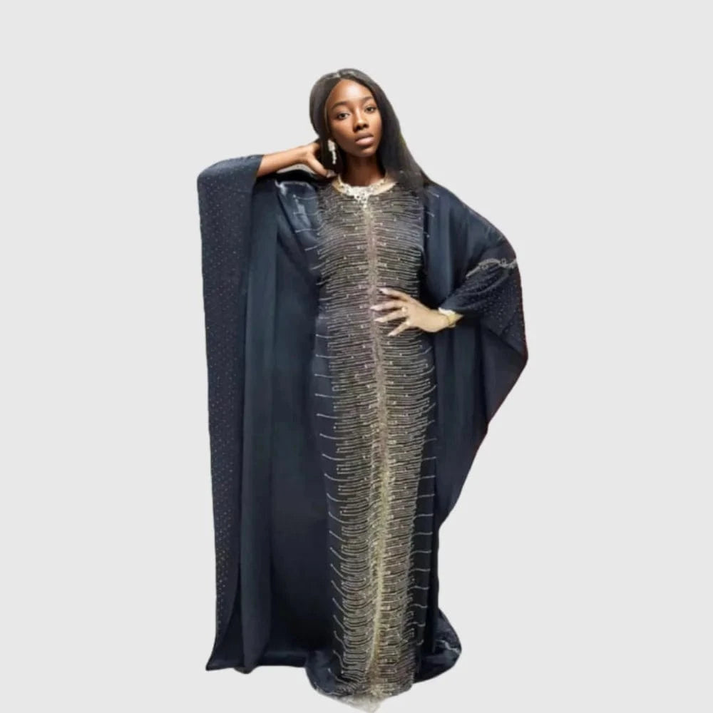 90820-MX44 sehe fashion wholesale africa bead matching scarf women dresses