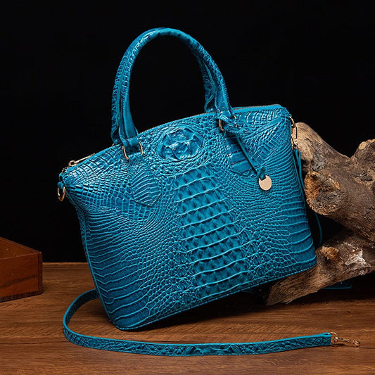 A lot colors available crocodile print Brahman brand Amazon shopify Tote bags cross-body vintage women's bag