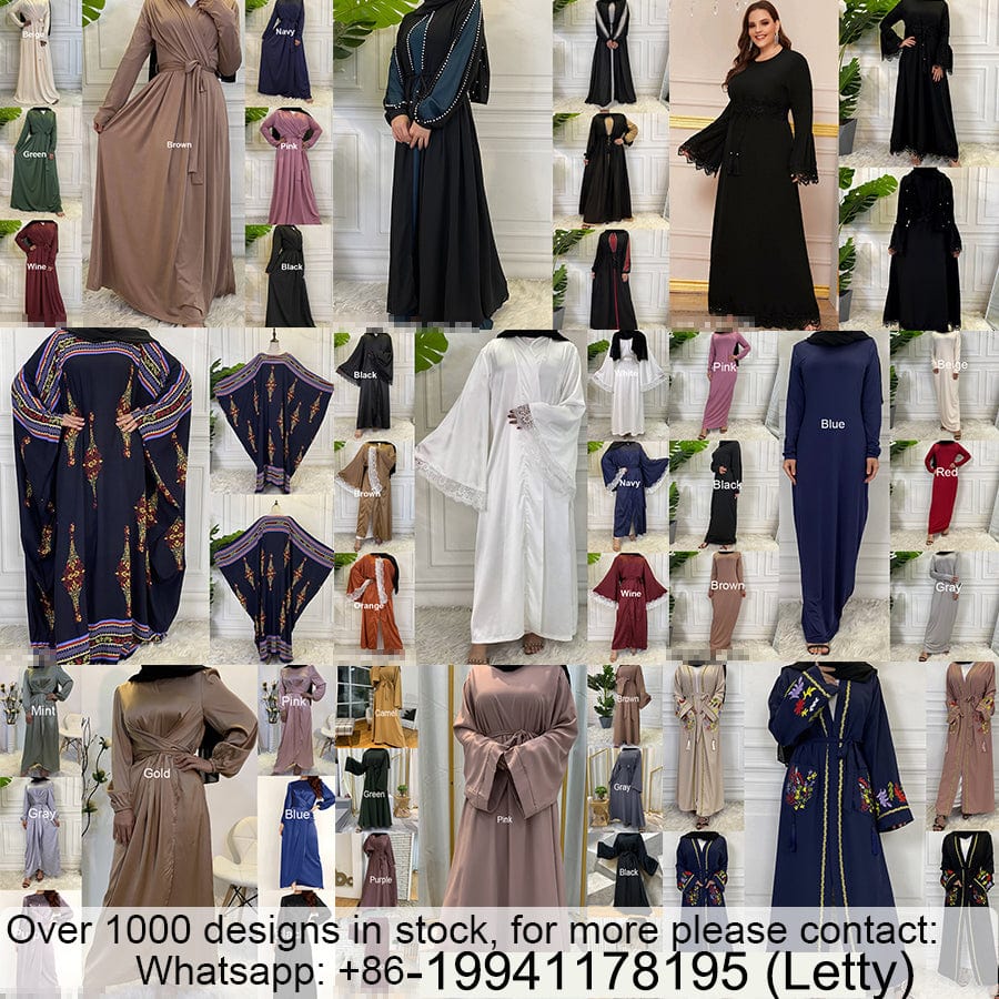 Abaya Hotstamping New Woman Gold Blocking Printed Ladies Long Sleeves Elegant Robes Women Luxury Abaya With Belt