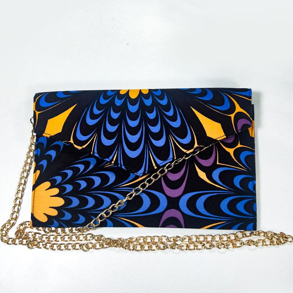 African print clutch bags Women wax fabric envelope bags fashion design for casual