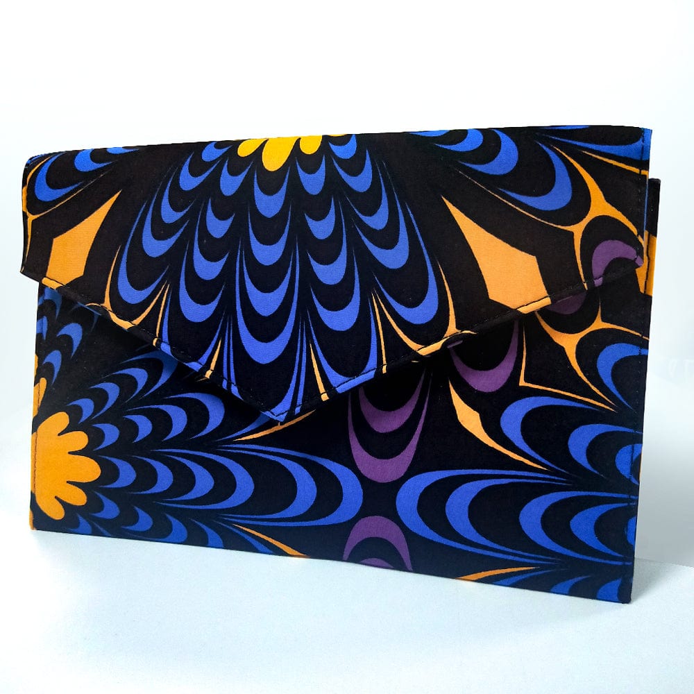 African print clutch bags Women wax fabric envelope bags fashion design for casual