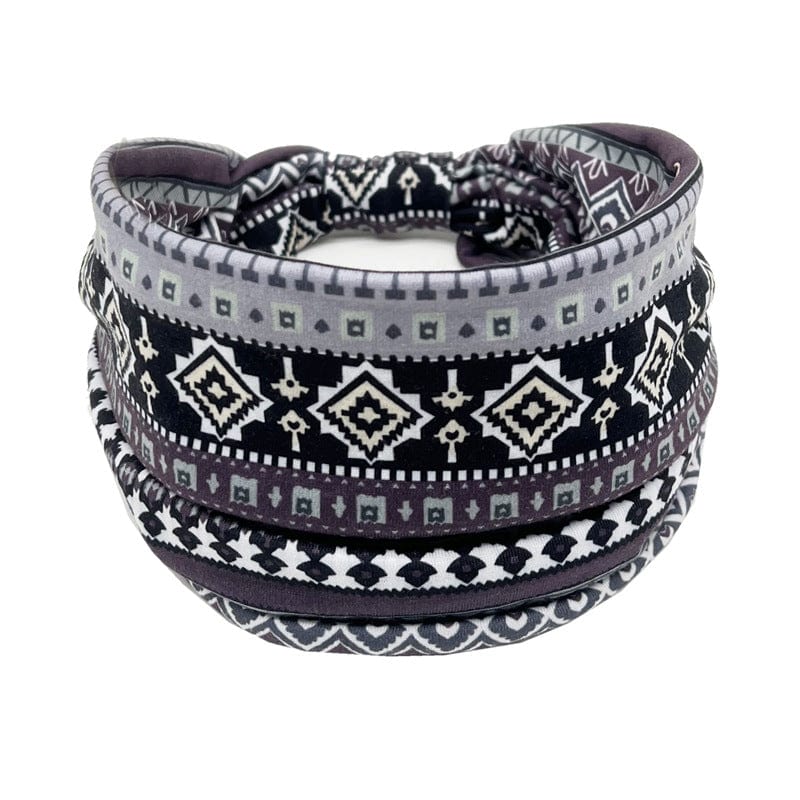 African Style Headband Yoga Customized Printed Headband Outdoor Dance Absorb Sweat Elastic Fitness Headband Africa Hair Band