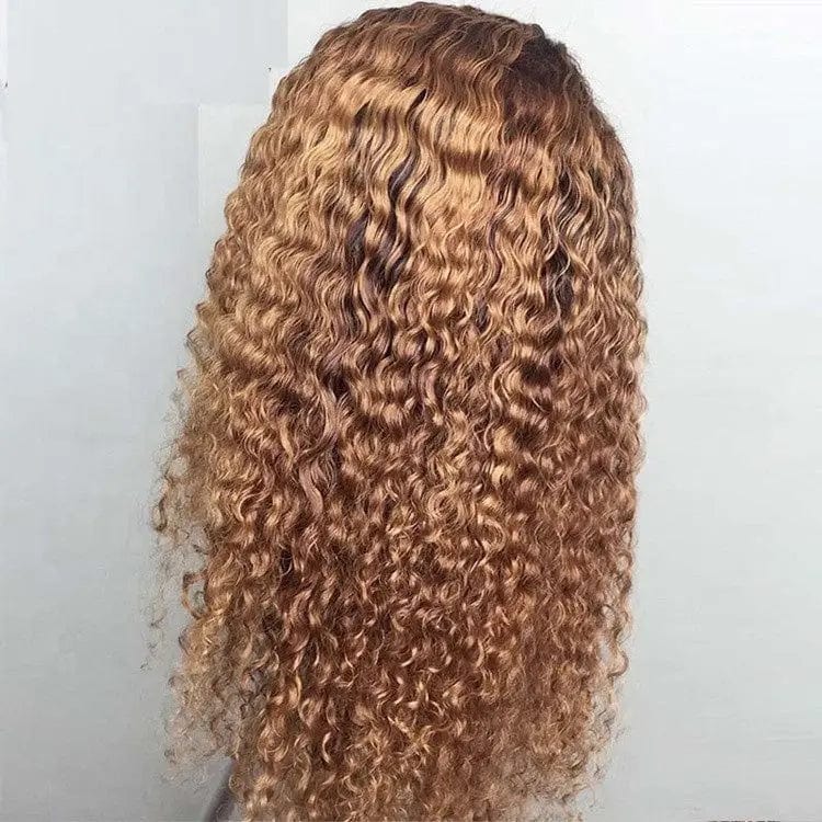 Afro Kinky Curly Natural Black Color Wig