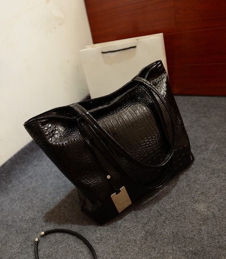 Alibaba Wholesale bolsos de mujer carteras Fashion Cheap large tote bag Golden Crocodile Ladies Purse Women Hand Bag