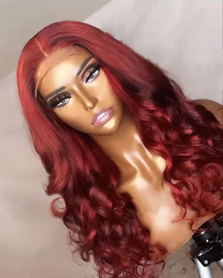 Allure Romance Ombre Burgundy Color Loose Wave Raw Hair