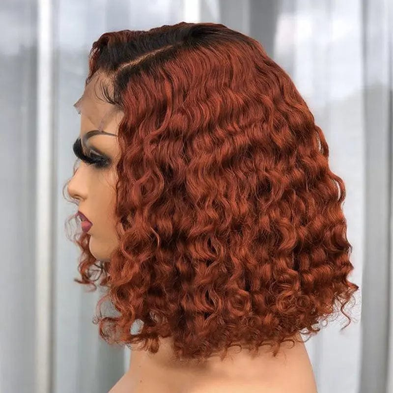 Allure Romance Pre Plucked Reddish Brown Color Wigs