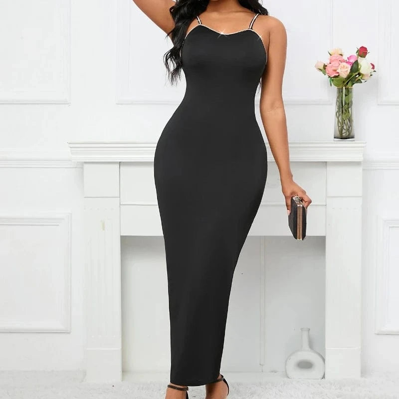 Anti-wrinkle Soft Sustainable Quick Dry Anti-pilling Plus Size Eco-friendly Diamonds Dress