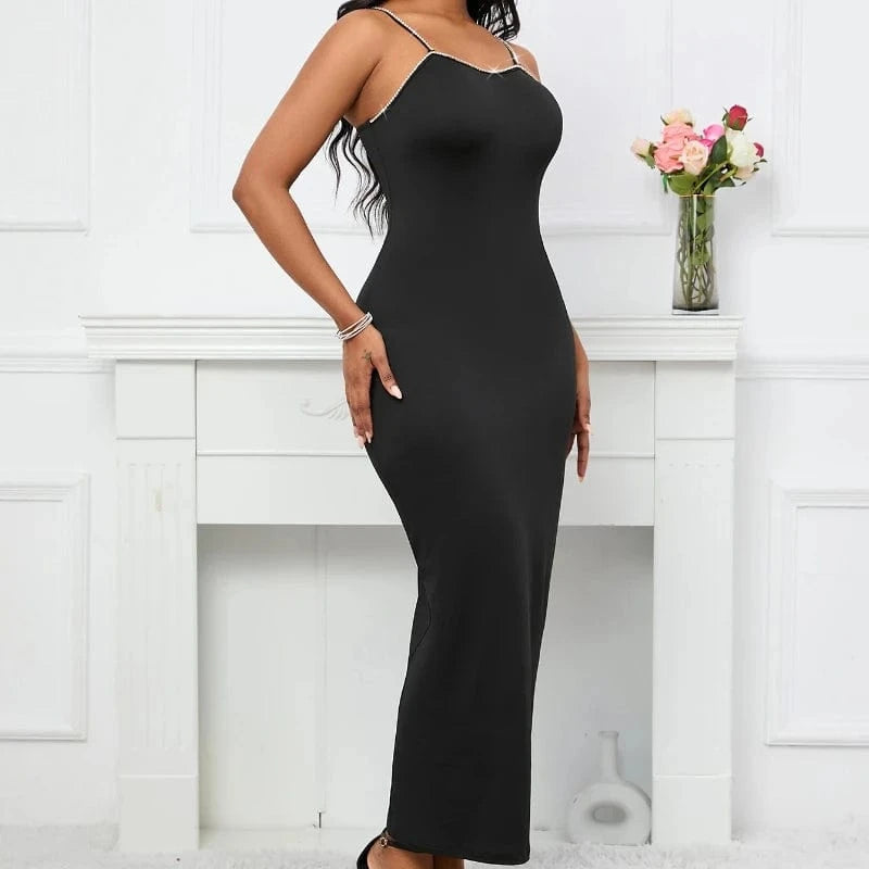 Anti-wrinkle Soft Sustainable Quick Dry Anti-pilling Plus Size Eco-friendly Diamonds Dress