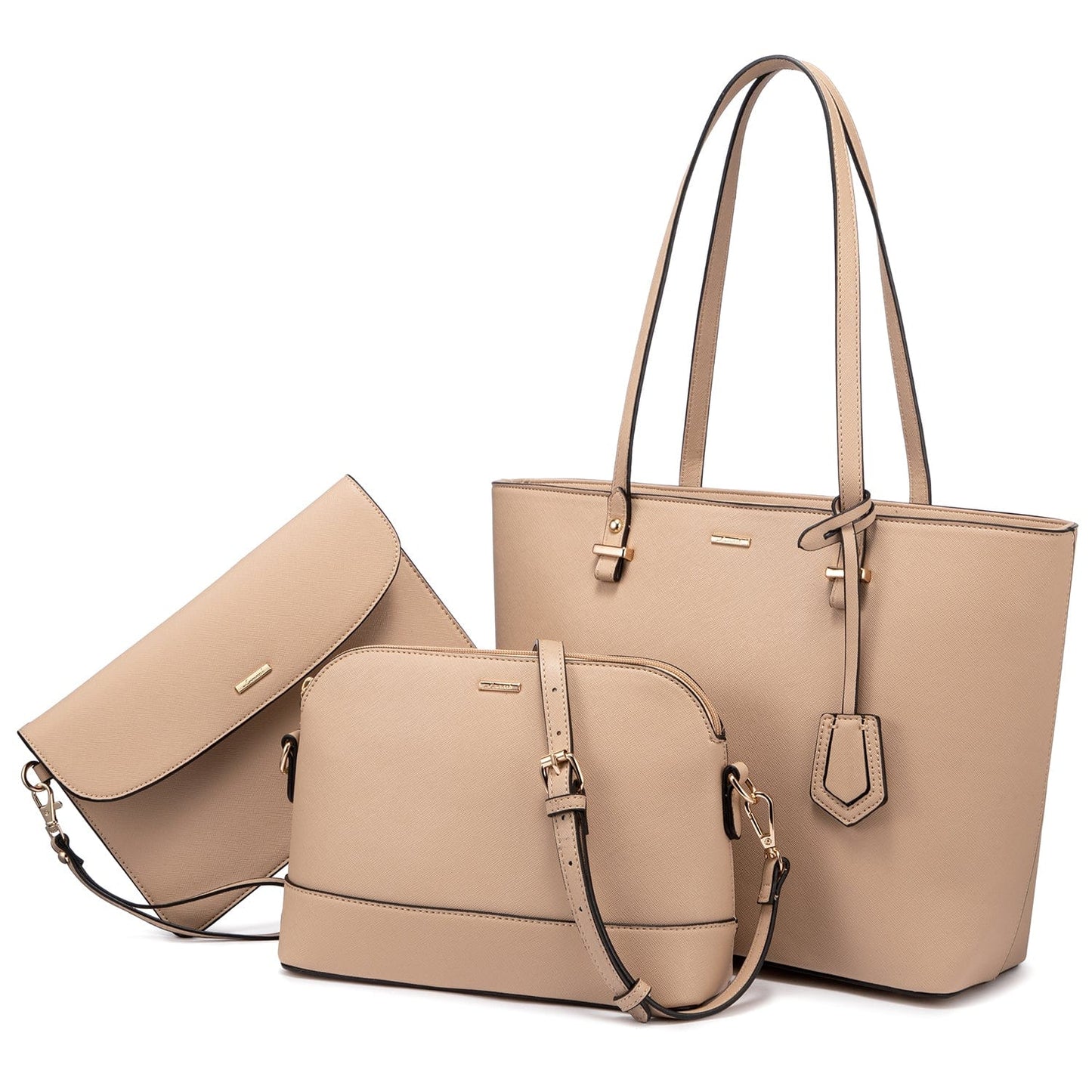 Apricot Lovevook Hot Selling Women's Purse Handbags Set for Women Office Hand Bags Ladies