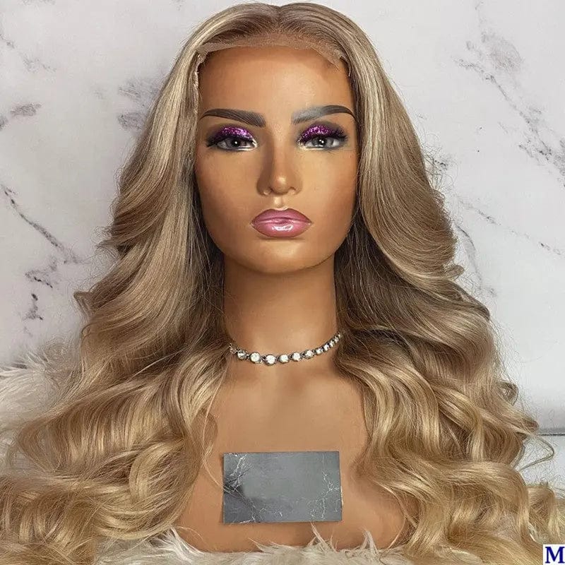 Ash Blonde Highlight #60 Color Long Straight