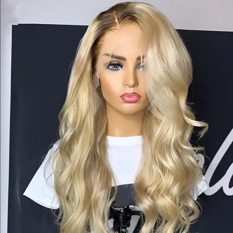 Ash Blonde Highlight #60 Color Long Straight