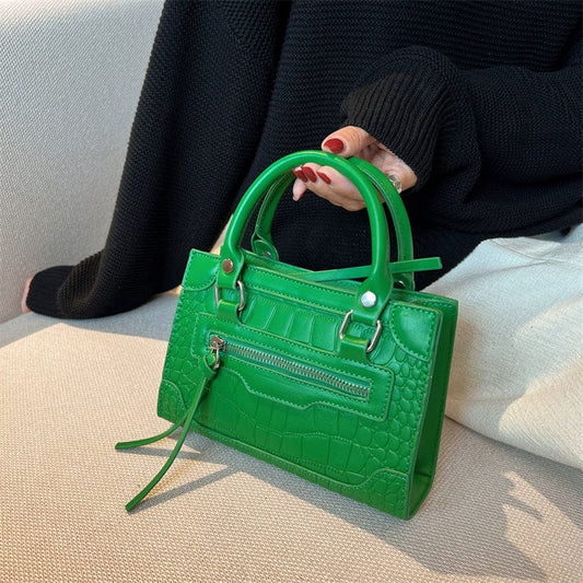 Autumn new fashion handbag street trend lady mini bag motorcycle bag every single shoulder crossbody bag
