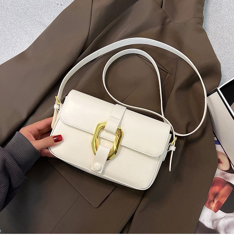 Bag Female 2022 New Fashion Niche Versatile Shelter Oblique Span Women's Bag Temperament Simple Casual Shoulder Small Bag