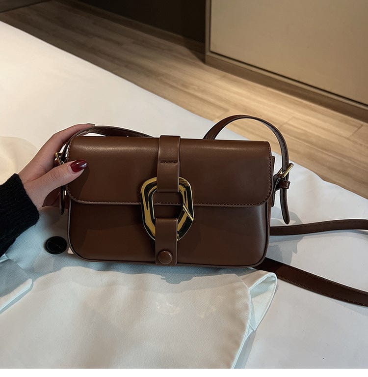 Bag Female 2022 New Fashion Niche Versatile Shelter Oblique Span Women's Bag Temperament Simple Casual Shoulder Small Bag