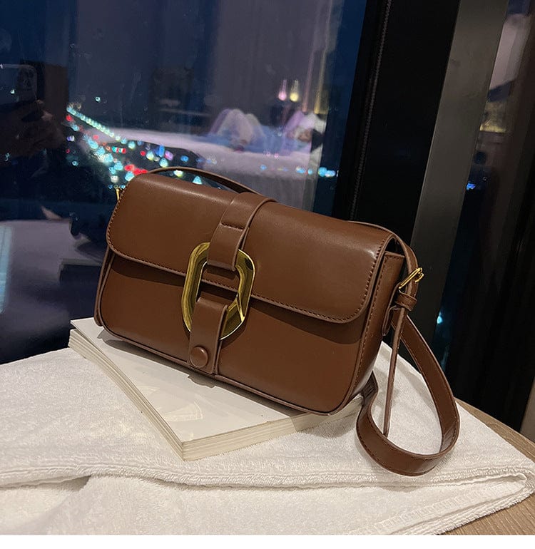 Bag Female 2022 New Fashion Niche Versatile Shelter Oblique Span Women's Bag Temperament Simple Casual Shoulder Small Bag