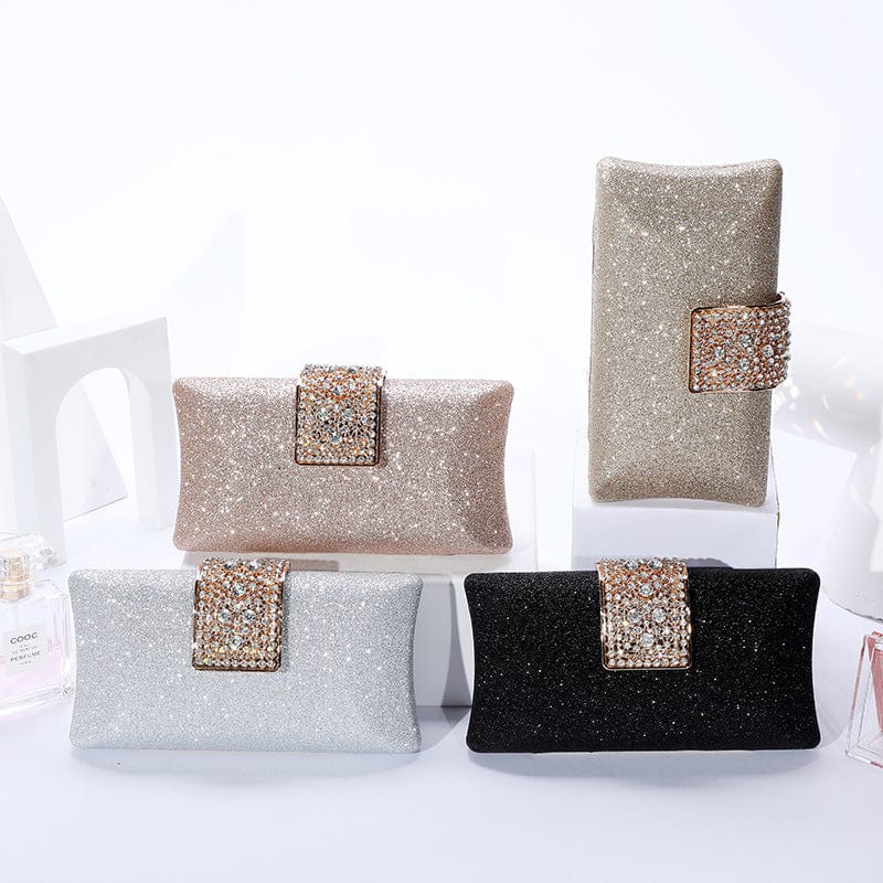 Banquet temperament socialite rhinestone purse dress female dinner bag ladies hand bags luxury evening clutch bags