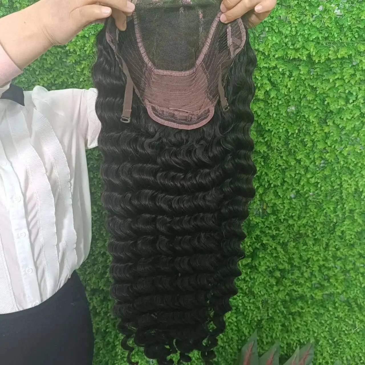Beautiful 5x5HD lace closure wig 13x4HD lace frontal wig LDW loose deep wave raw human hair wigs for women