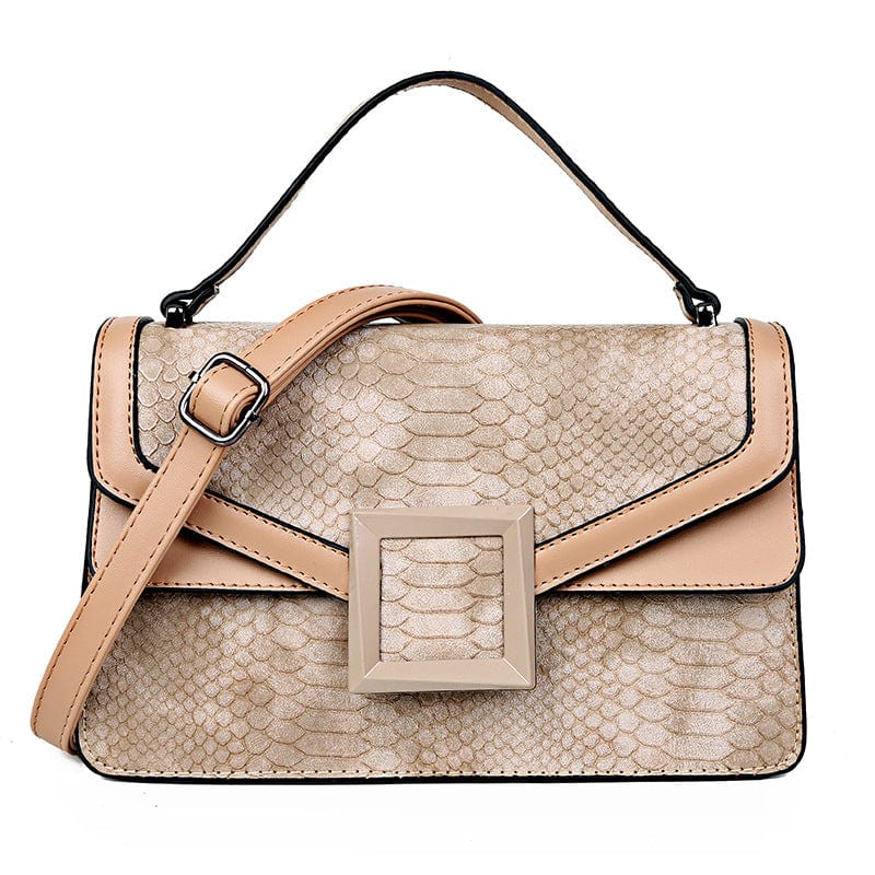 Beige 2022 Hot Wholesale Woman New Designer PU Bag Popular Western Style Elegant Shoulder bag Cute Small Size Crossbody Messenger bag