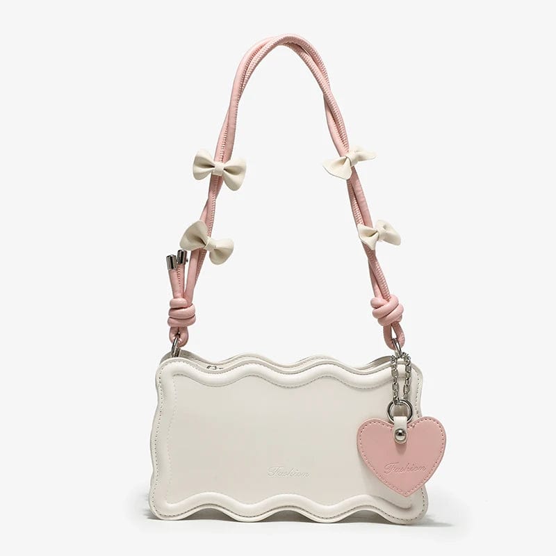 Beige and pink new trendy fashion luxury wholesale handbag chain cute shoulder bags 2023 ladies designer handbags