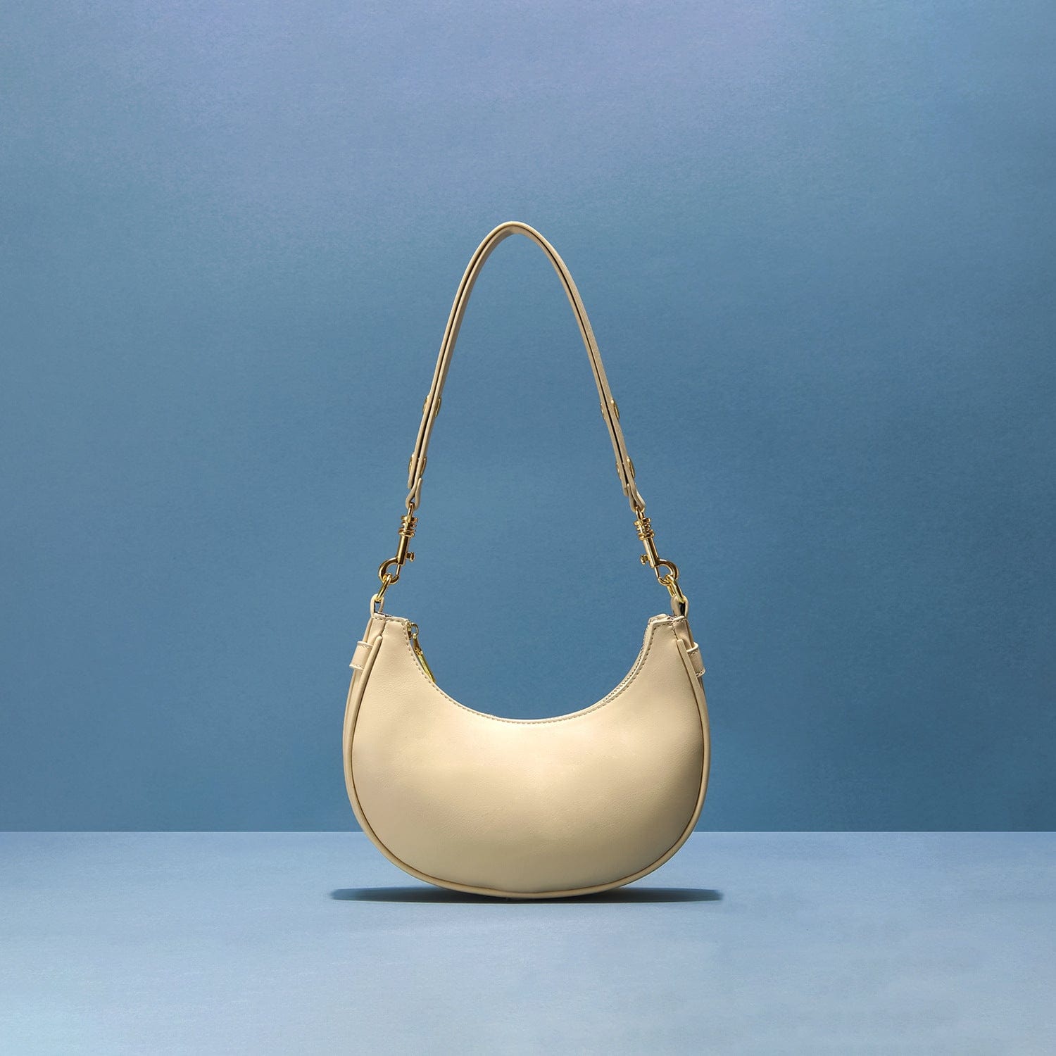 Beige new design mini handbag keychain pu underarm shoulder bag 2022 handbags for women purses